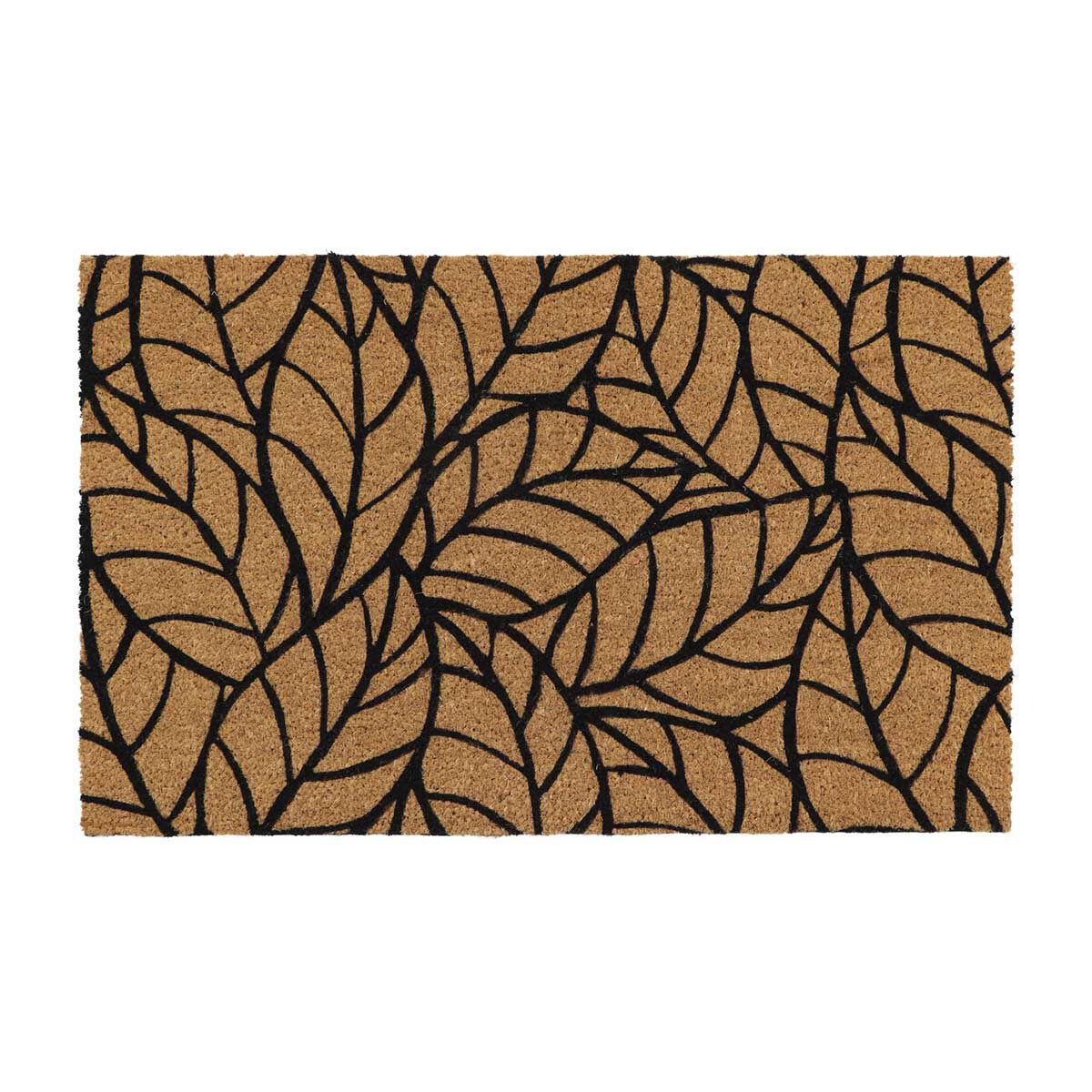 Tapete JUNGLE natural e preto 45x75cm