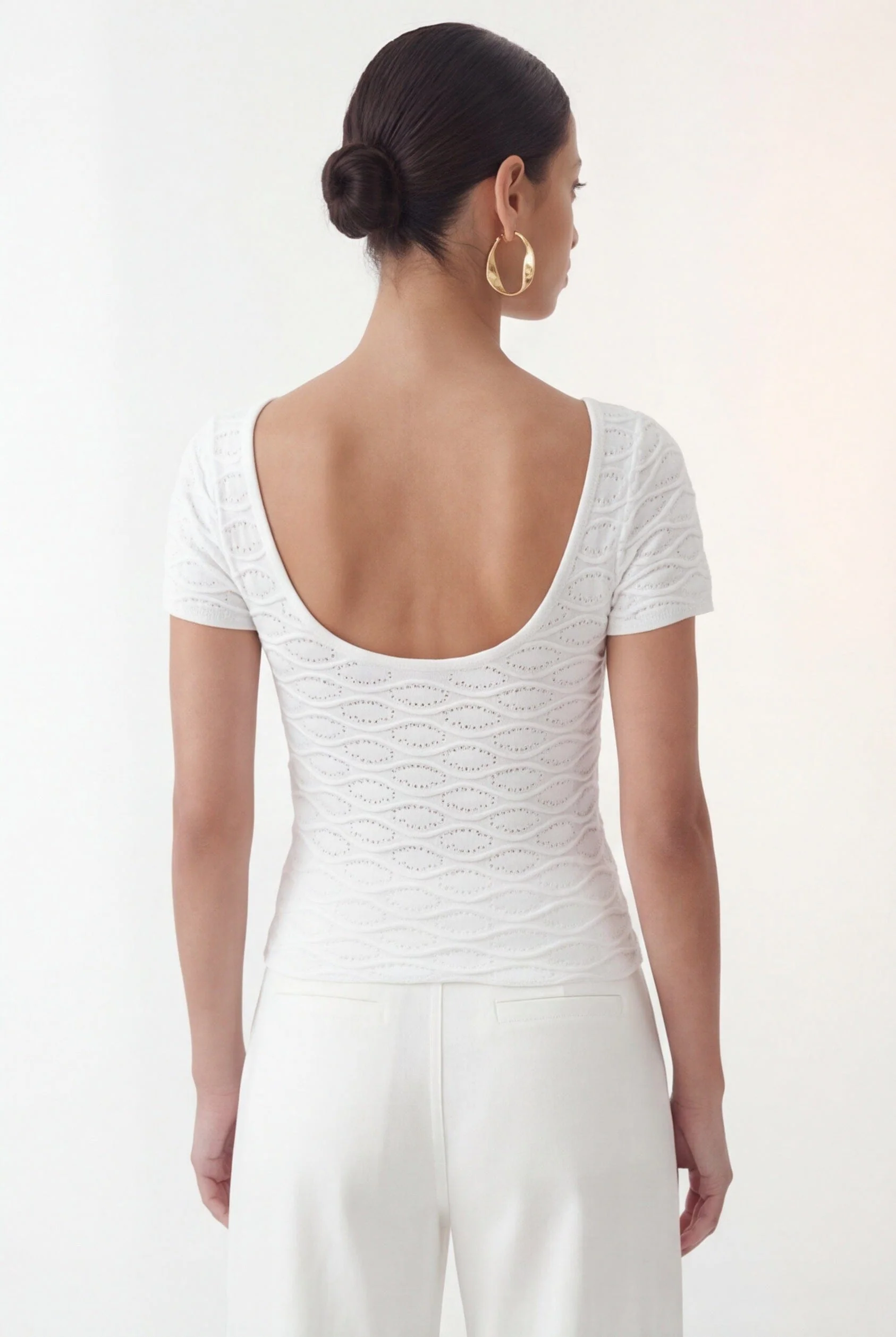PULL MC - CYNTIA - BLANC