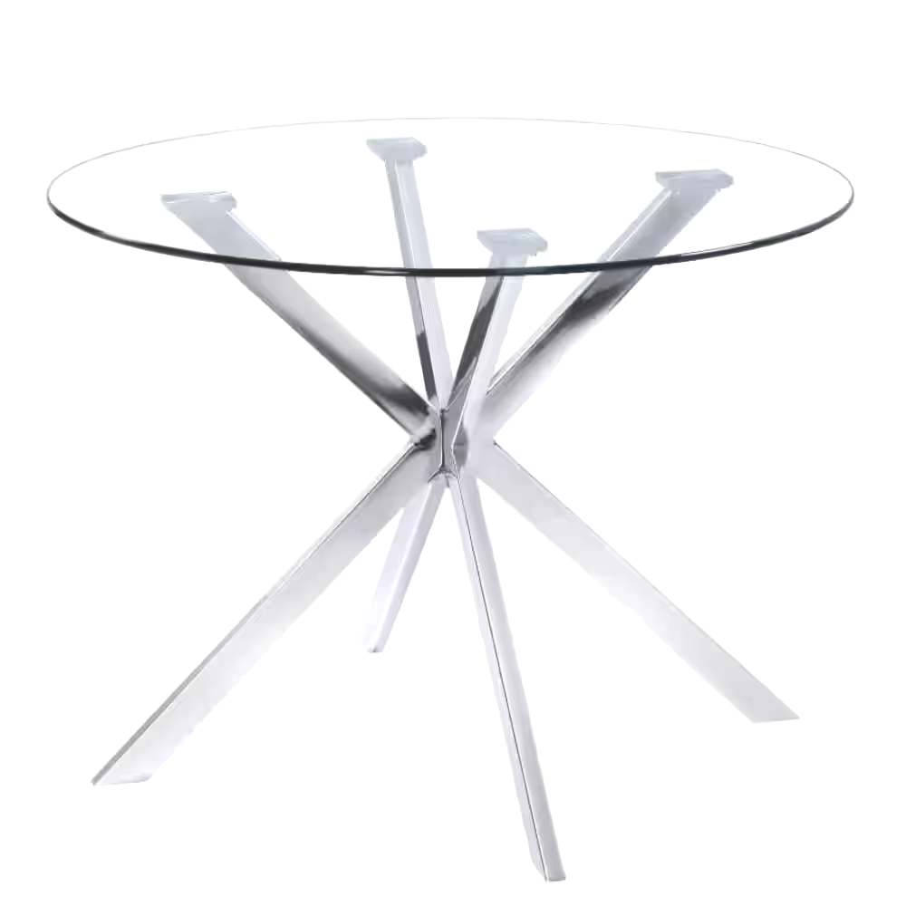 Home Gear Trendy Round Dining Table