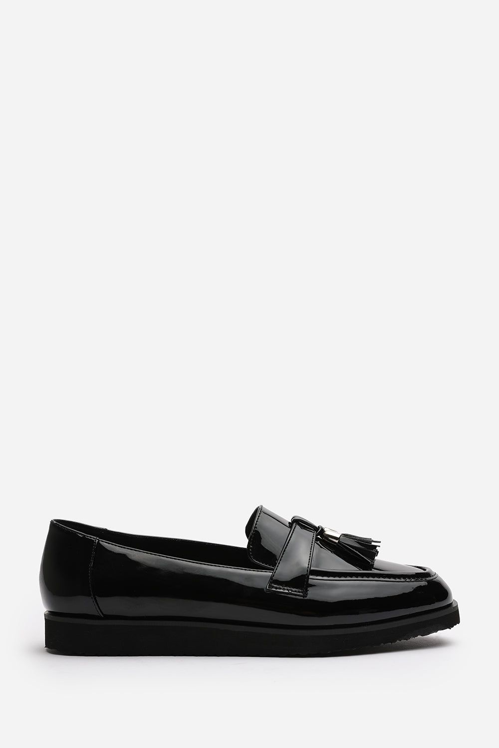 Where's That From Lucy' Tasselled Slip On School Loafer