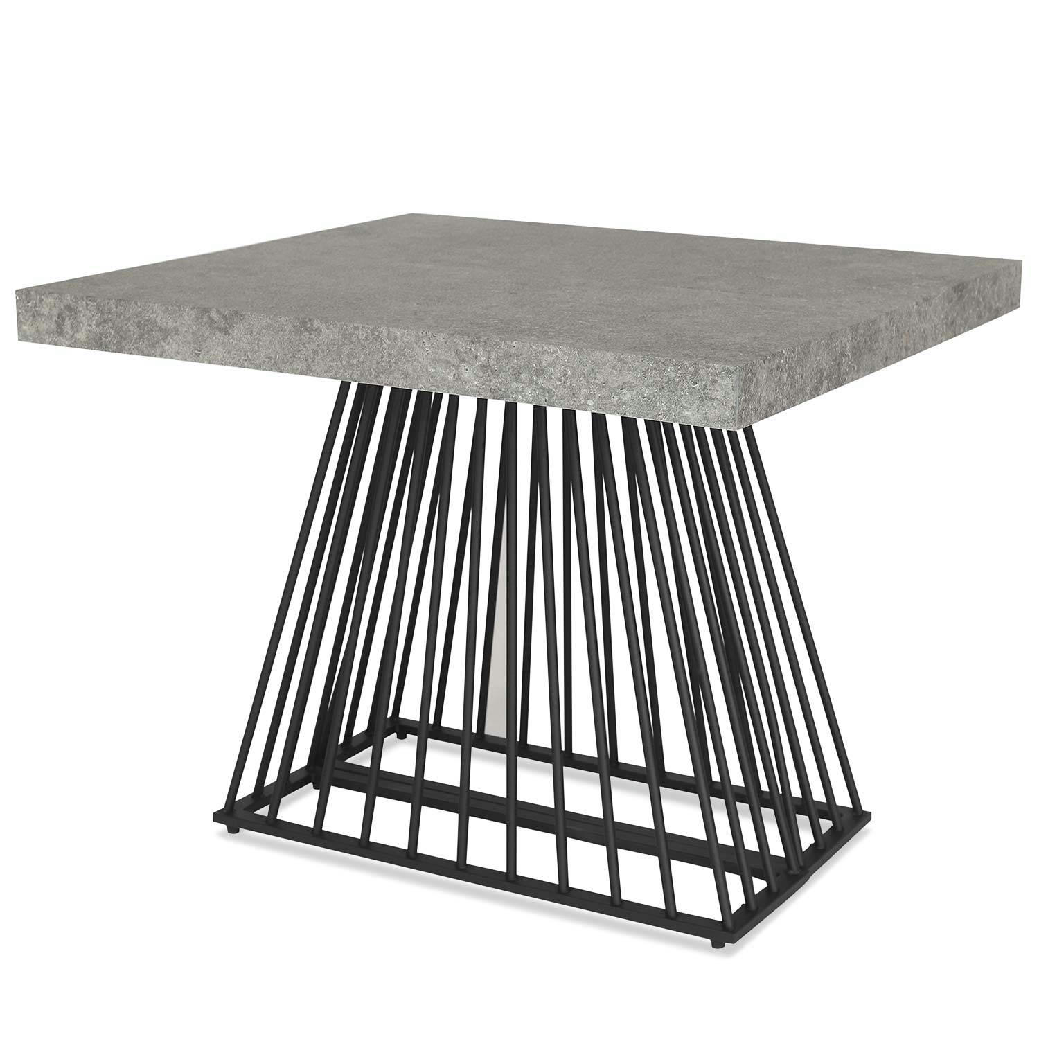 FACTORY - Table extensible effet béton