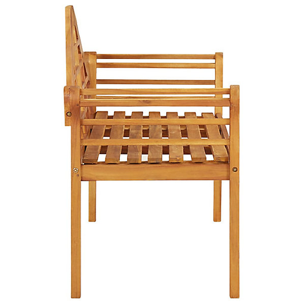 Banc de jardin 125 cm Bois d'acacia solide vidaXL