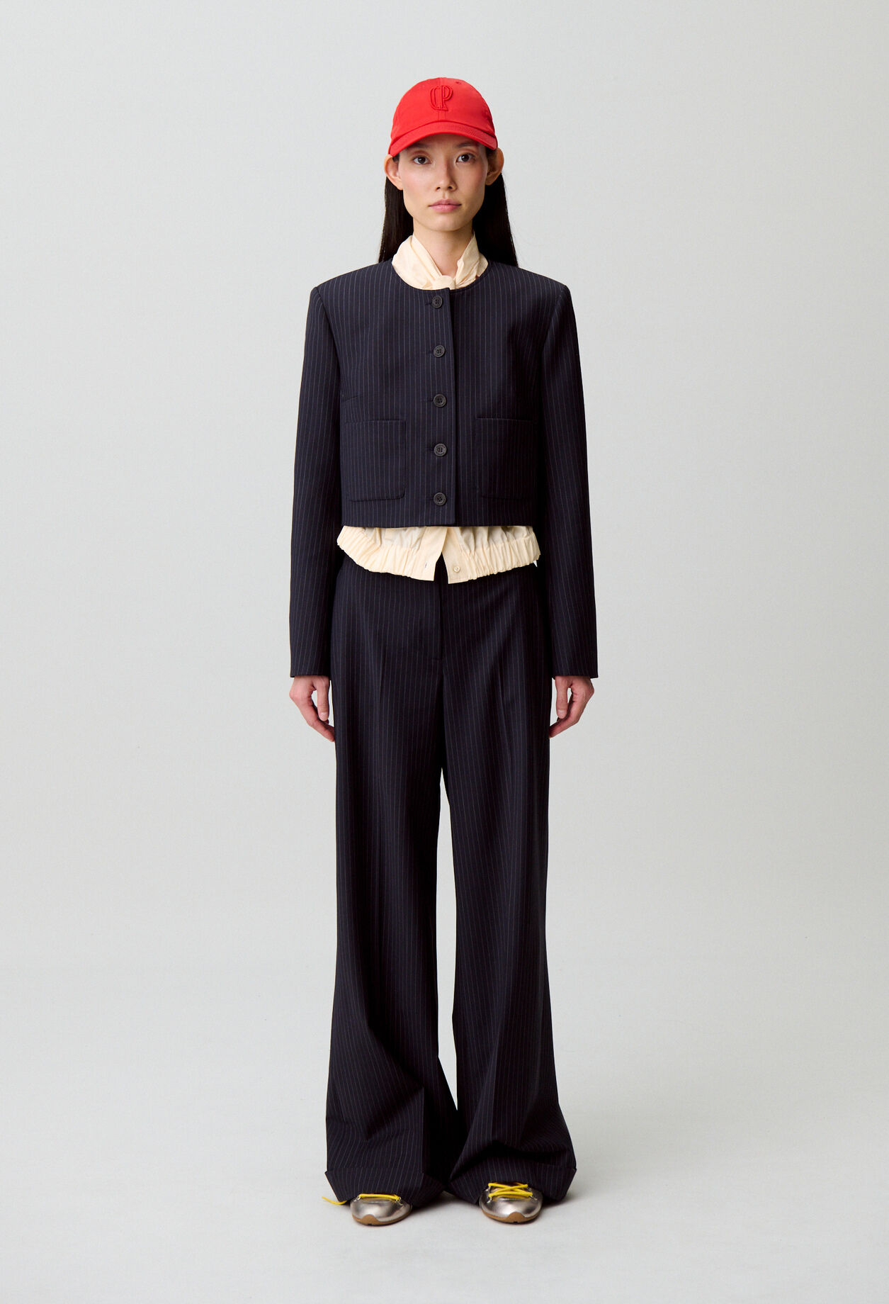 Veste courte tailleur