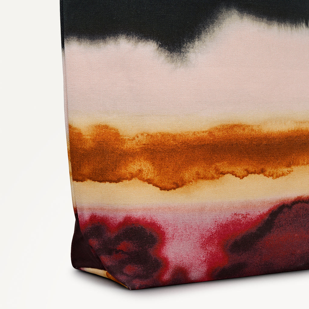 Ombre Stripe - Medium Open Top Tote