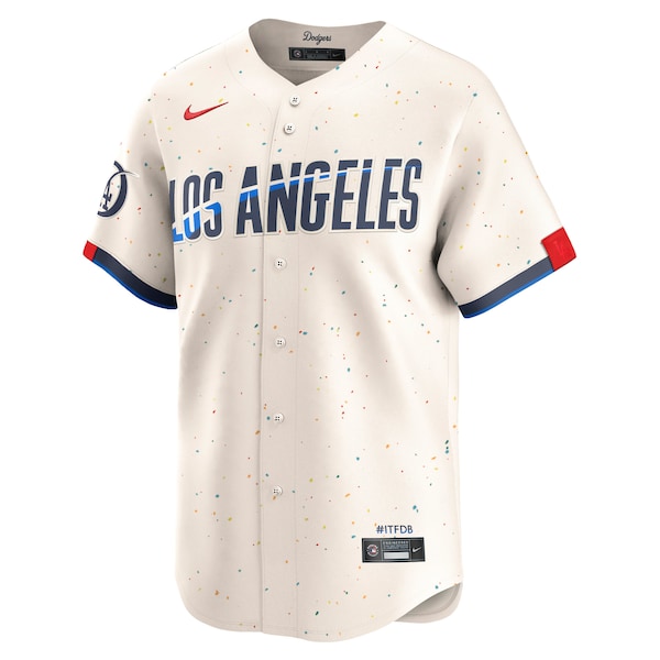 Los Angeles Dodgers Nike City Connect Limited Jersey - Cream
