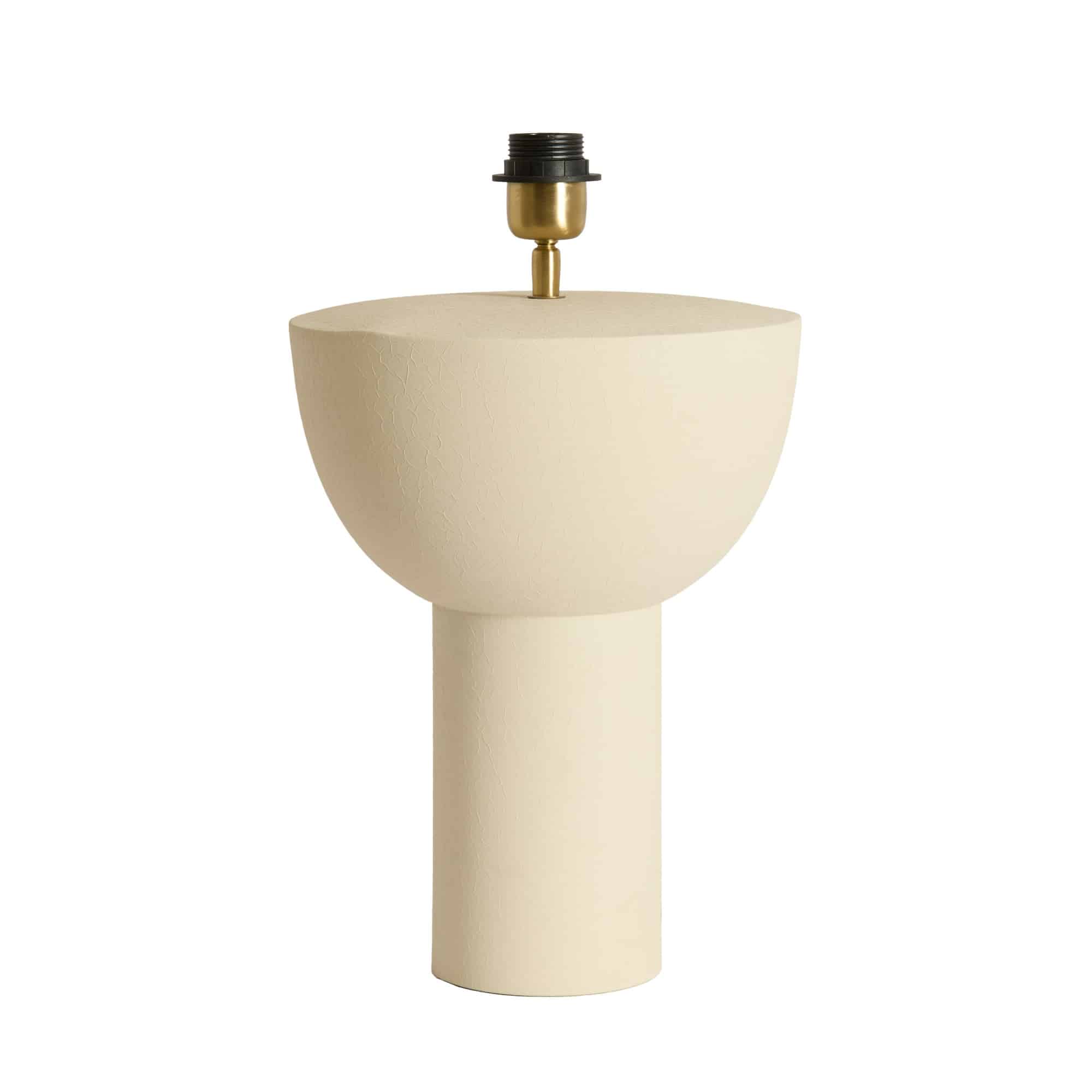 Light & Living lampvoet Ismara - wit - Ø27cm