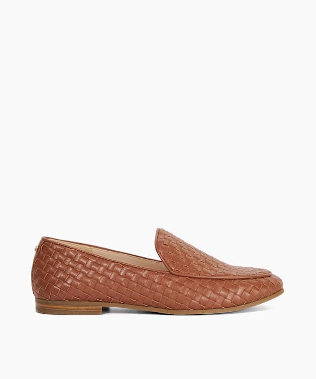 Guava Tan - Woven Loafers