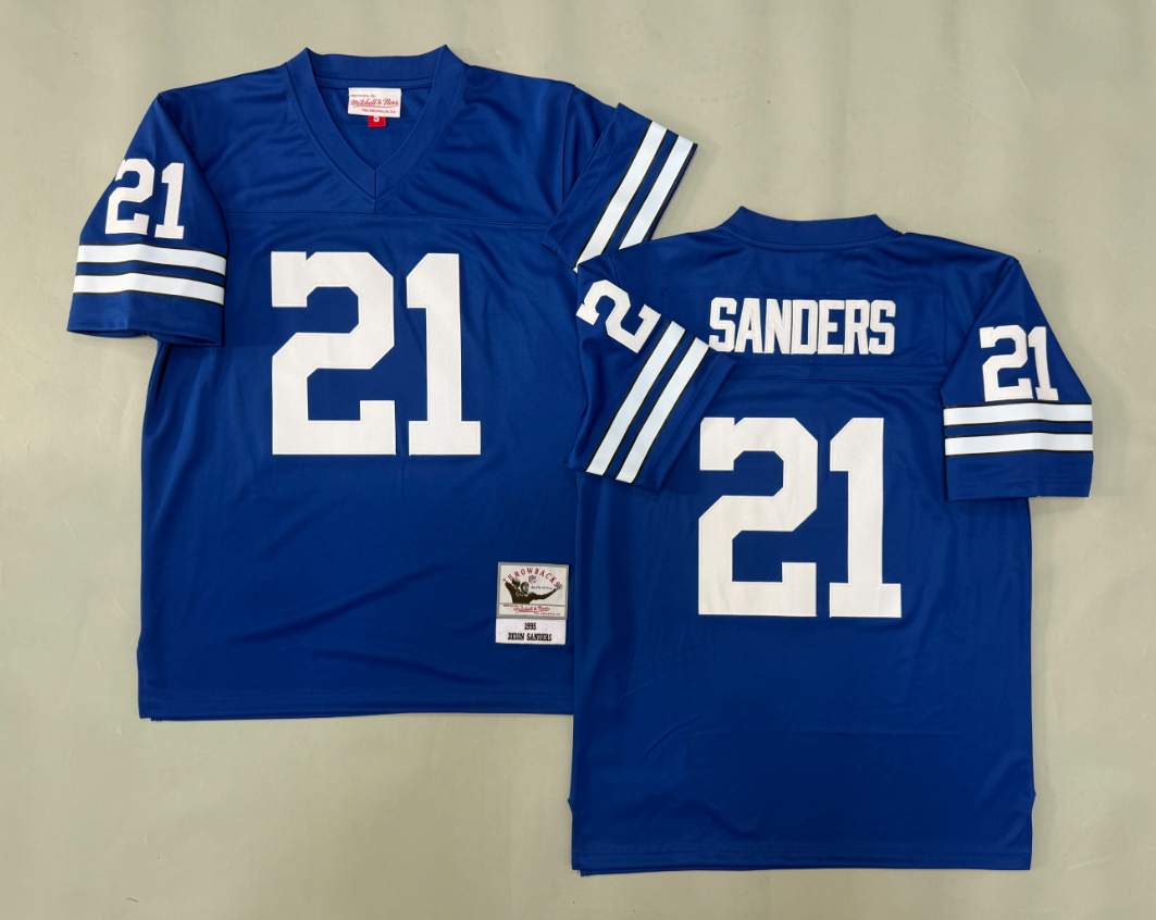 Deion Sanders Dallas Cowboys Authentic Throwback Retired Player Jersey