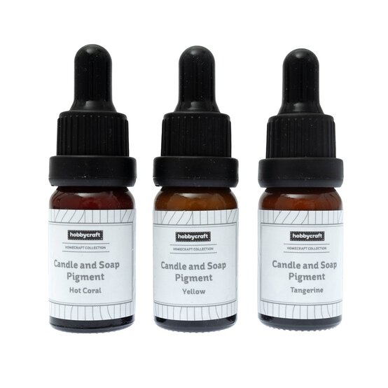 Warm Bright Candle and Soap Pigment 10ml 3 Pack