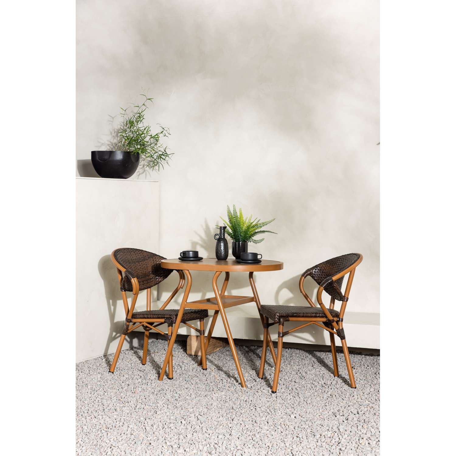 Venture Home Abrantes Cafésset - Bruin