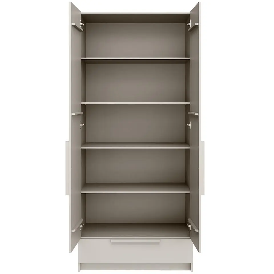 WOOOD Pure Legplankenset tbv Gardarobekast - MDF - Dust - 76x53x92