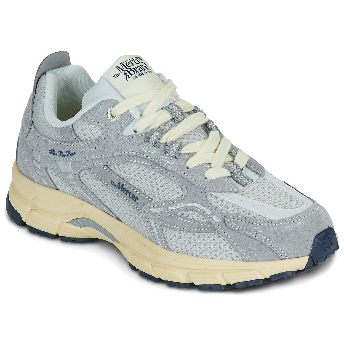 The Mercer Brand - The Re-Run Vintage Suede - Grey