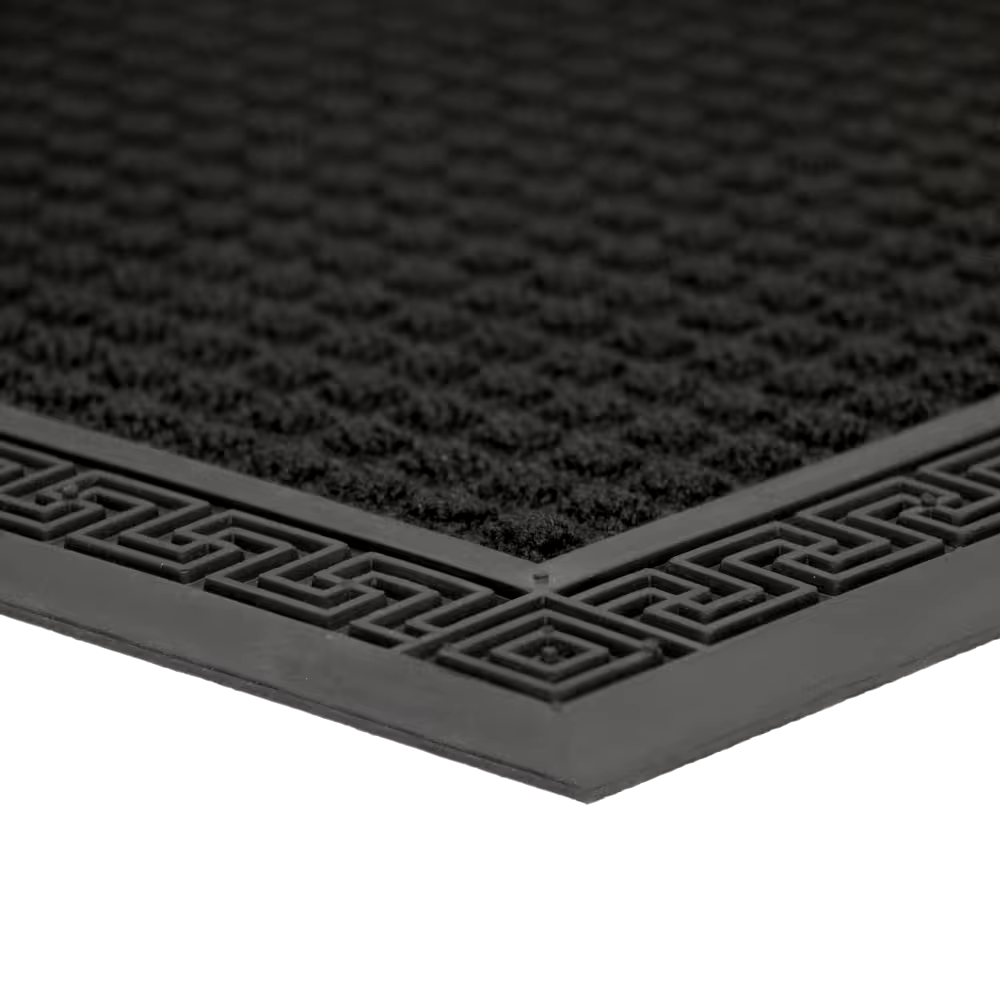 For Living Indoor/Outdoor Framework Mat, Black, 2-ft x 3-ft