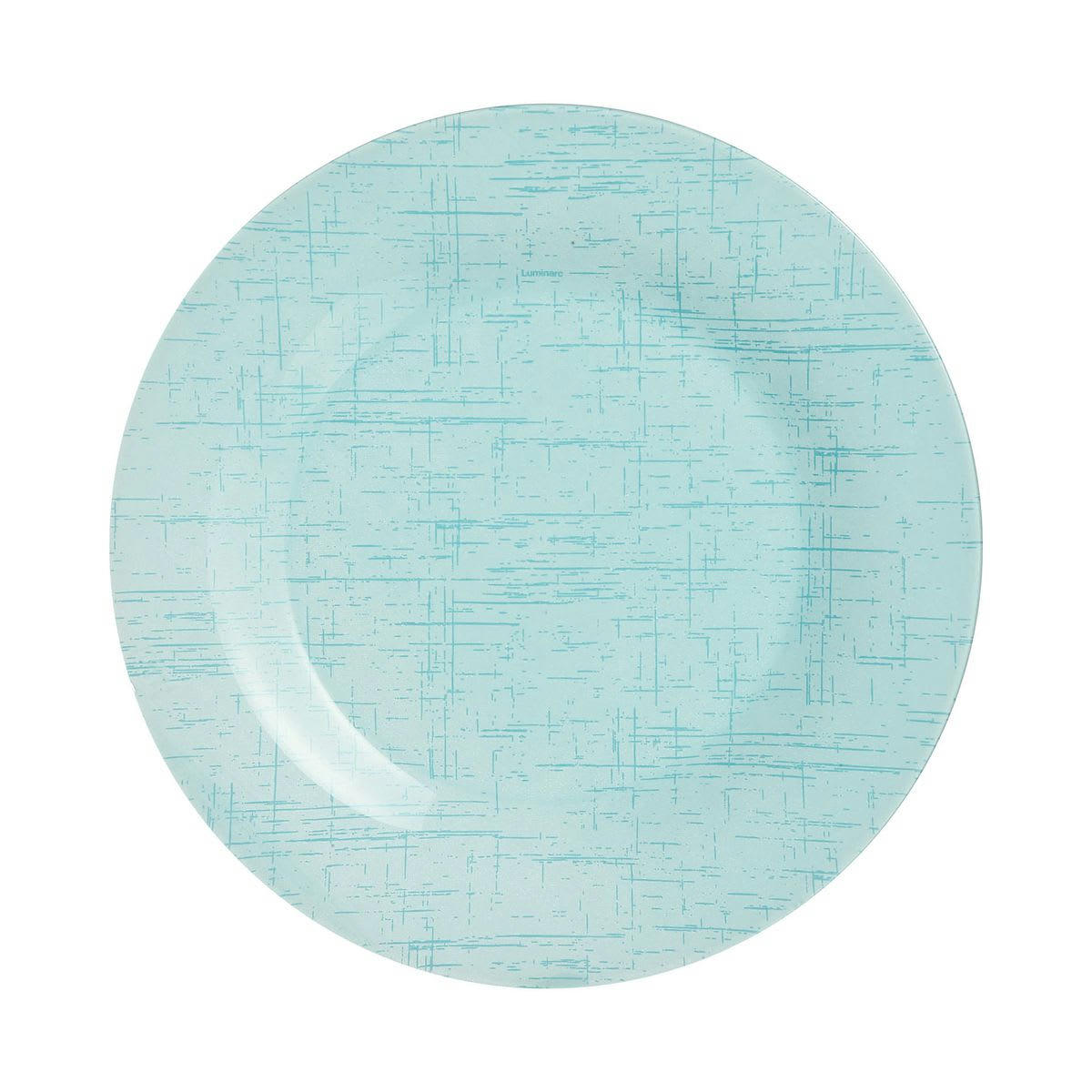 POPPY - Assiette plate turquoise 25 cm