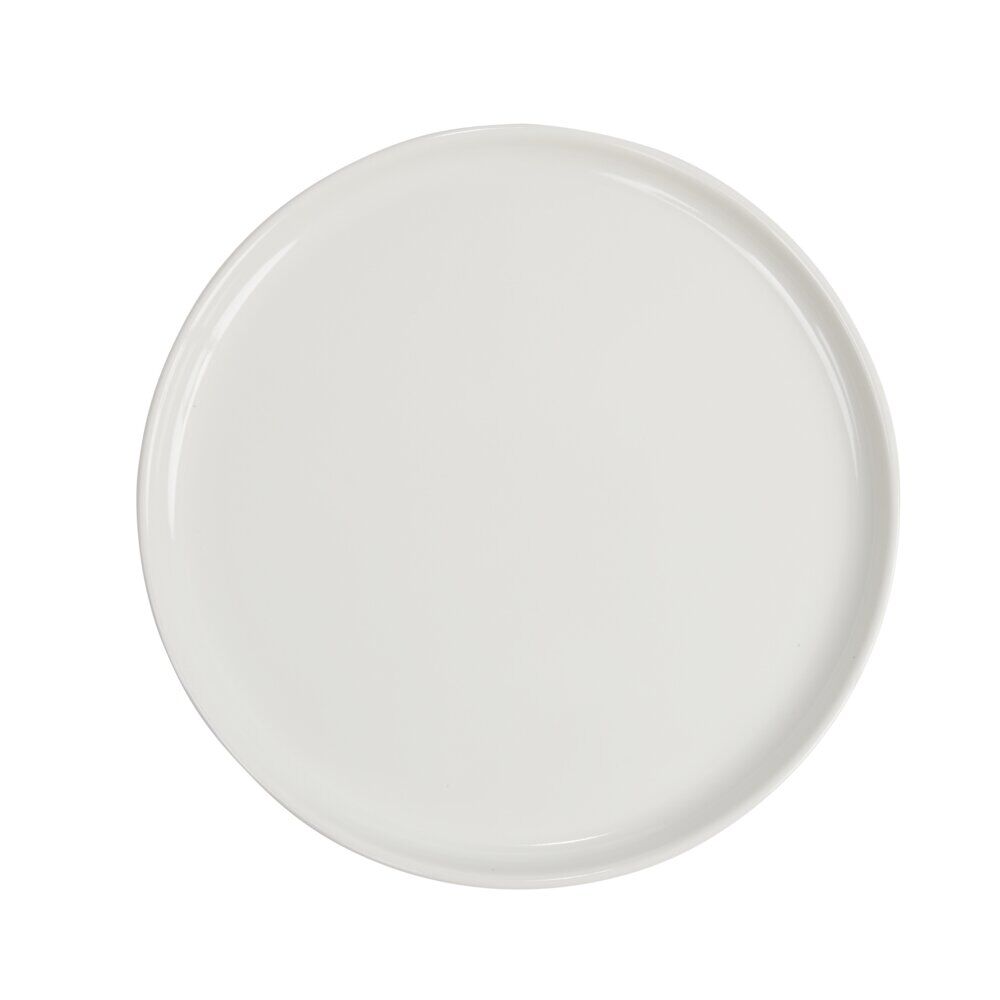 Assiette à dessert ronde porcelaine blanc Nordic Ø22cm