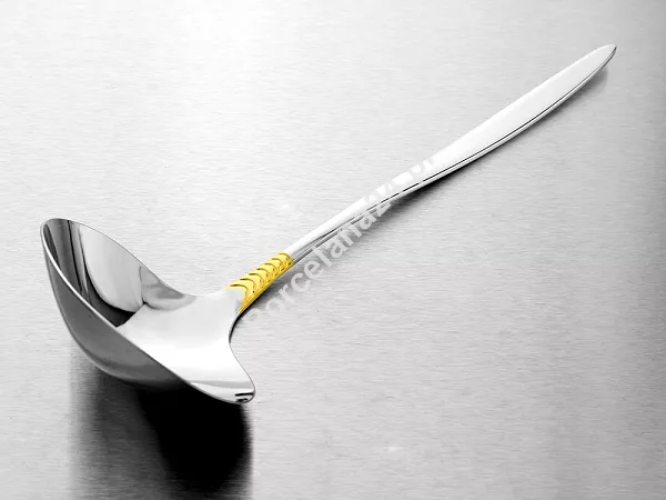 Komplet sztućców 65 cz. na 12 osób Hisar - Mamba Gold (4.0/3.0mm) złocone