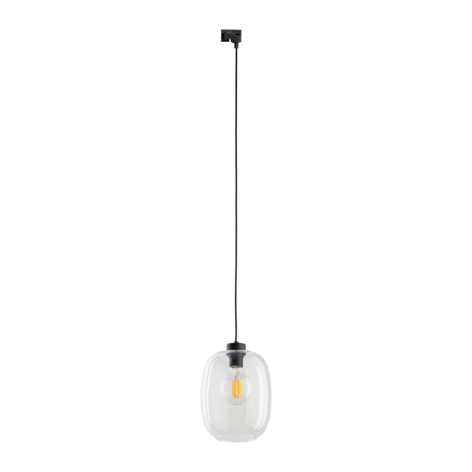 Lampa wisząca szynowa 1-fazowa TRACER ELIO TRANSPARENT 10662 TK Lighting