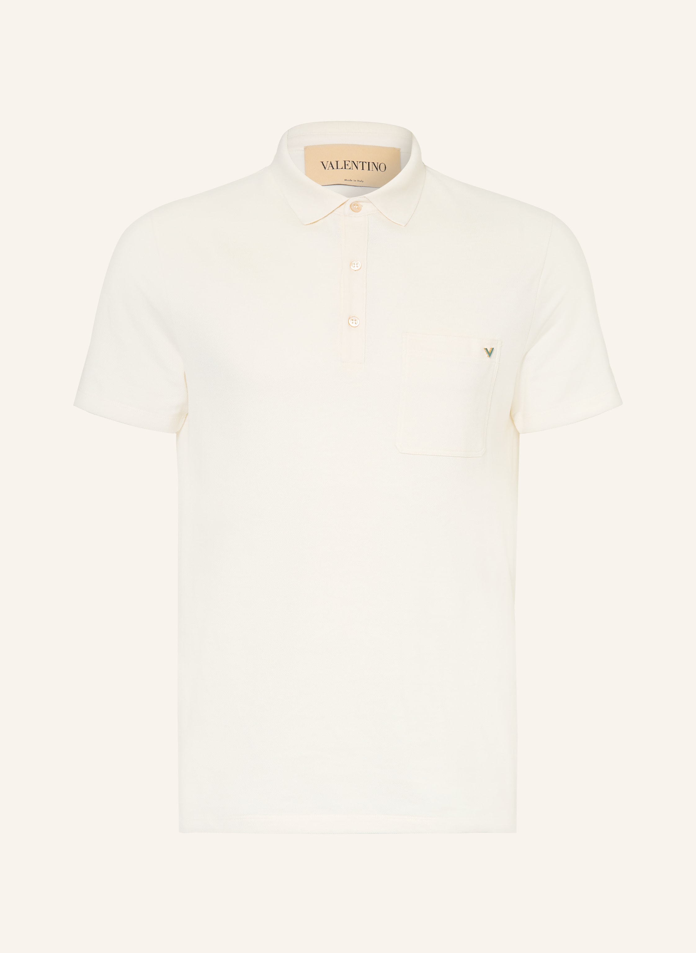 VALENTINO Piqué-Poloshirt VGOLD