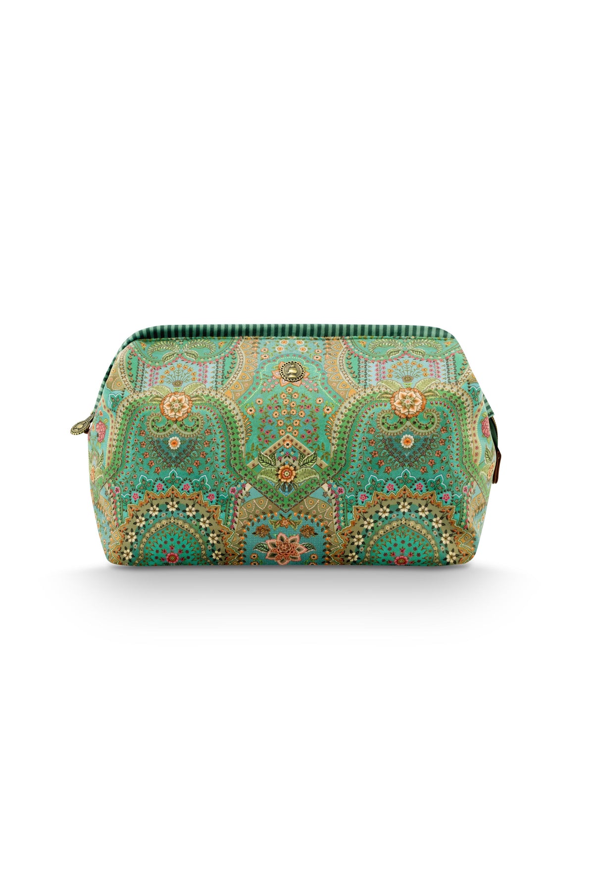 Pip Studio - Cooper Make-up Tasje Dames - Jabali - Groen - 30x13.8x20.7cm