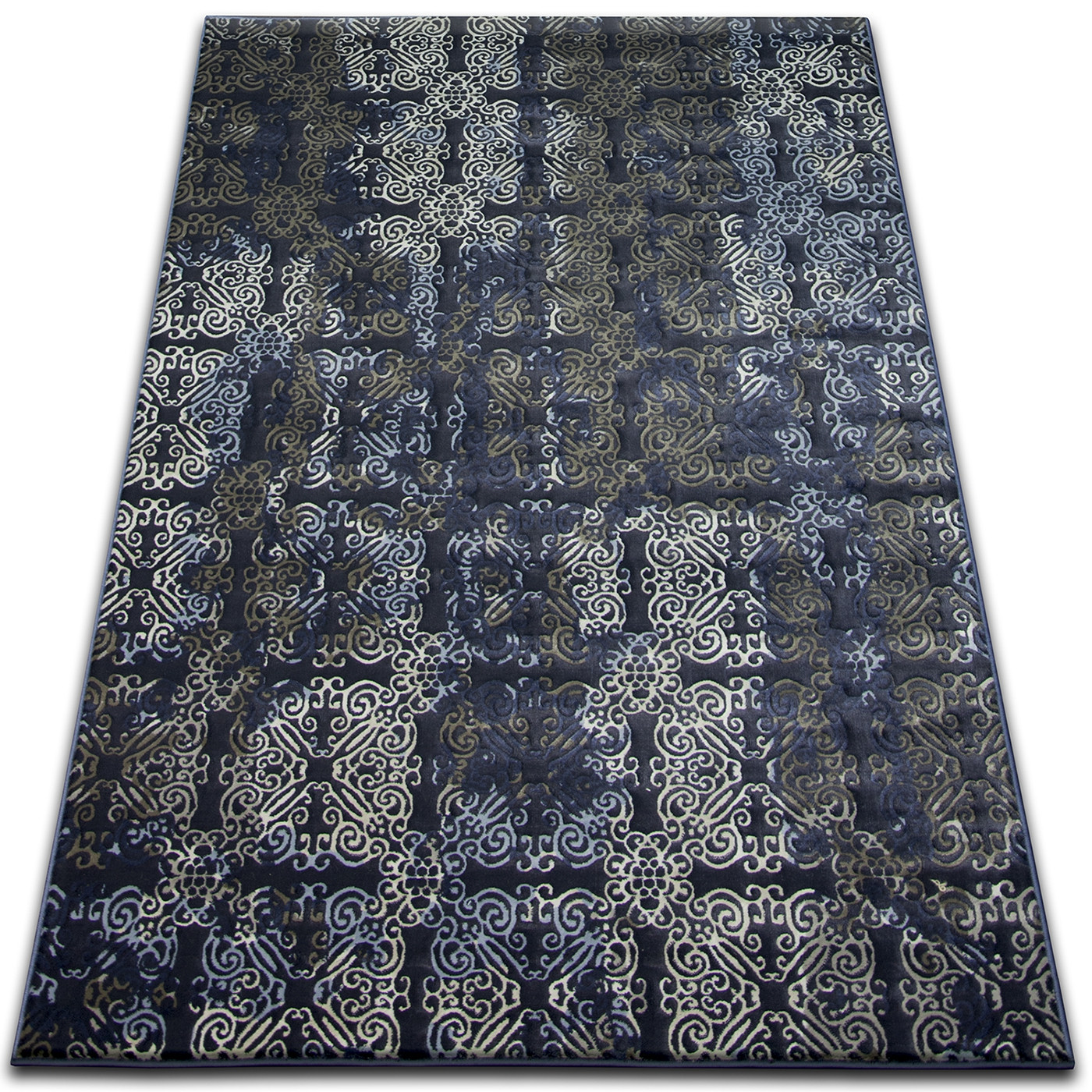 Dywan DROP JASMINE 453 D.blue 133x190 cm