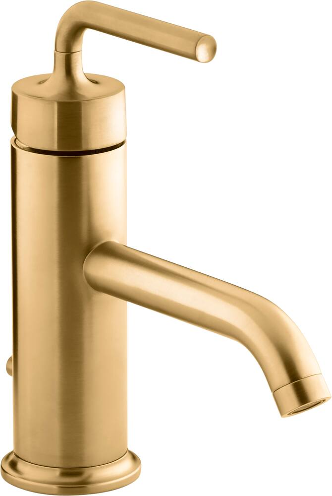 Kohler Purist 1-Handle Bathroom Faucet, Brushed Gold