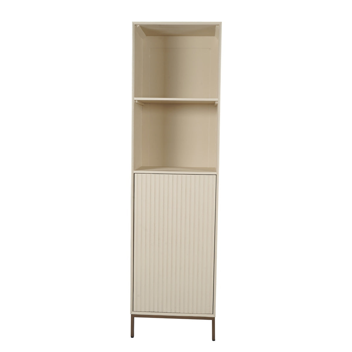 StarFurn Boekenkast Madison - Zandkleur Hout - 55x45x200cm