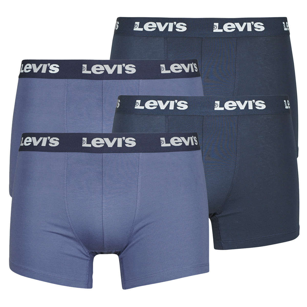 Levi's - REPEAT LOGO BOXER BRIEF ECOM Pack de 6 - Marine / Denim