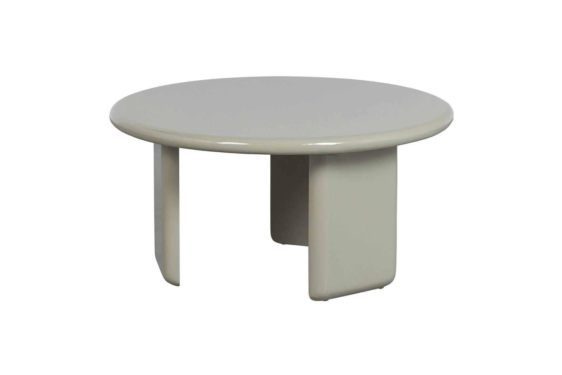 BEACH - Table basse en bois de manguier gris