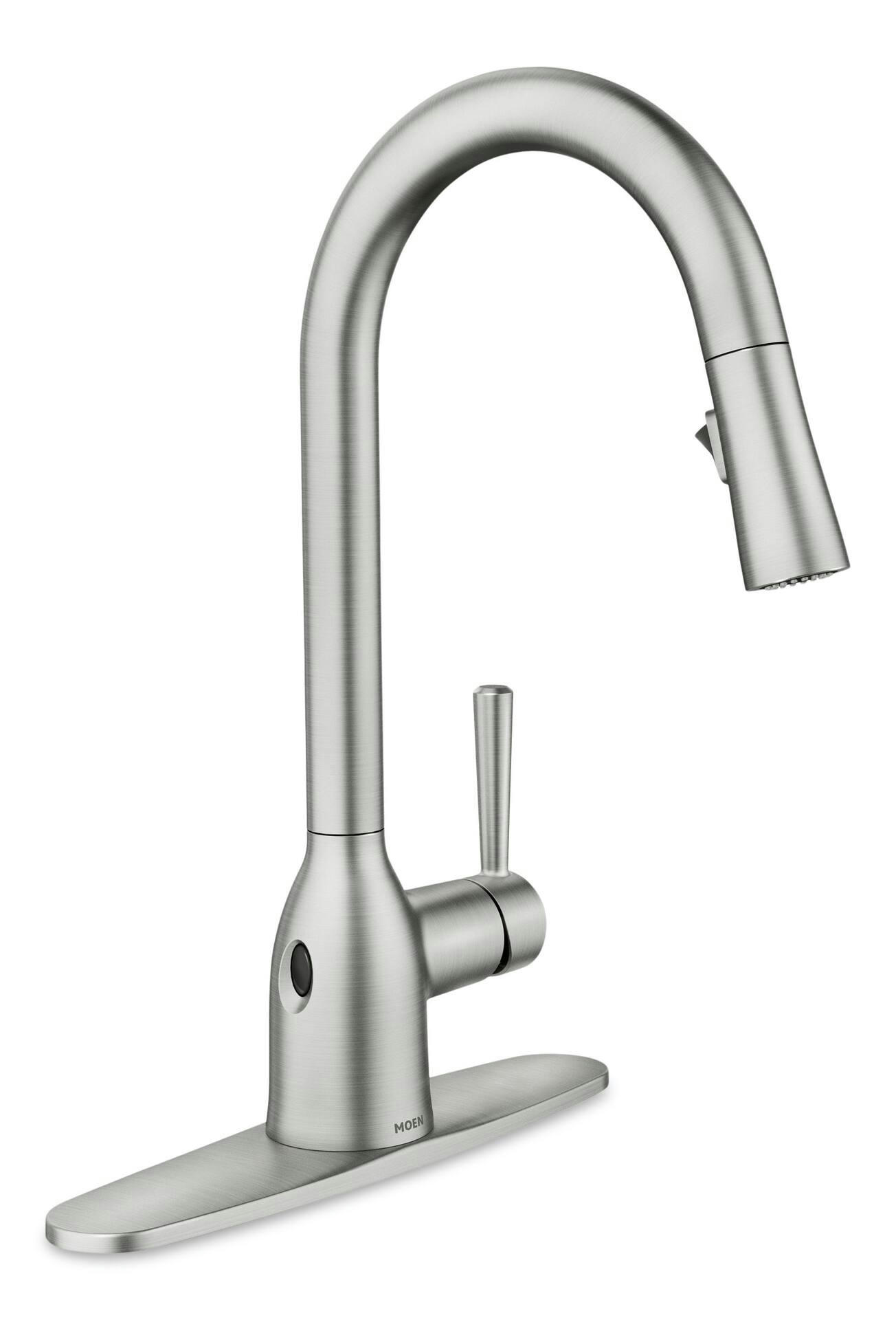Moen Powerclean Reflex Pulldown Kitchen Faucet with Motionsense