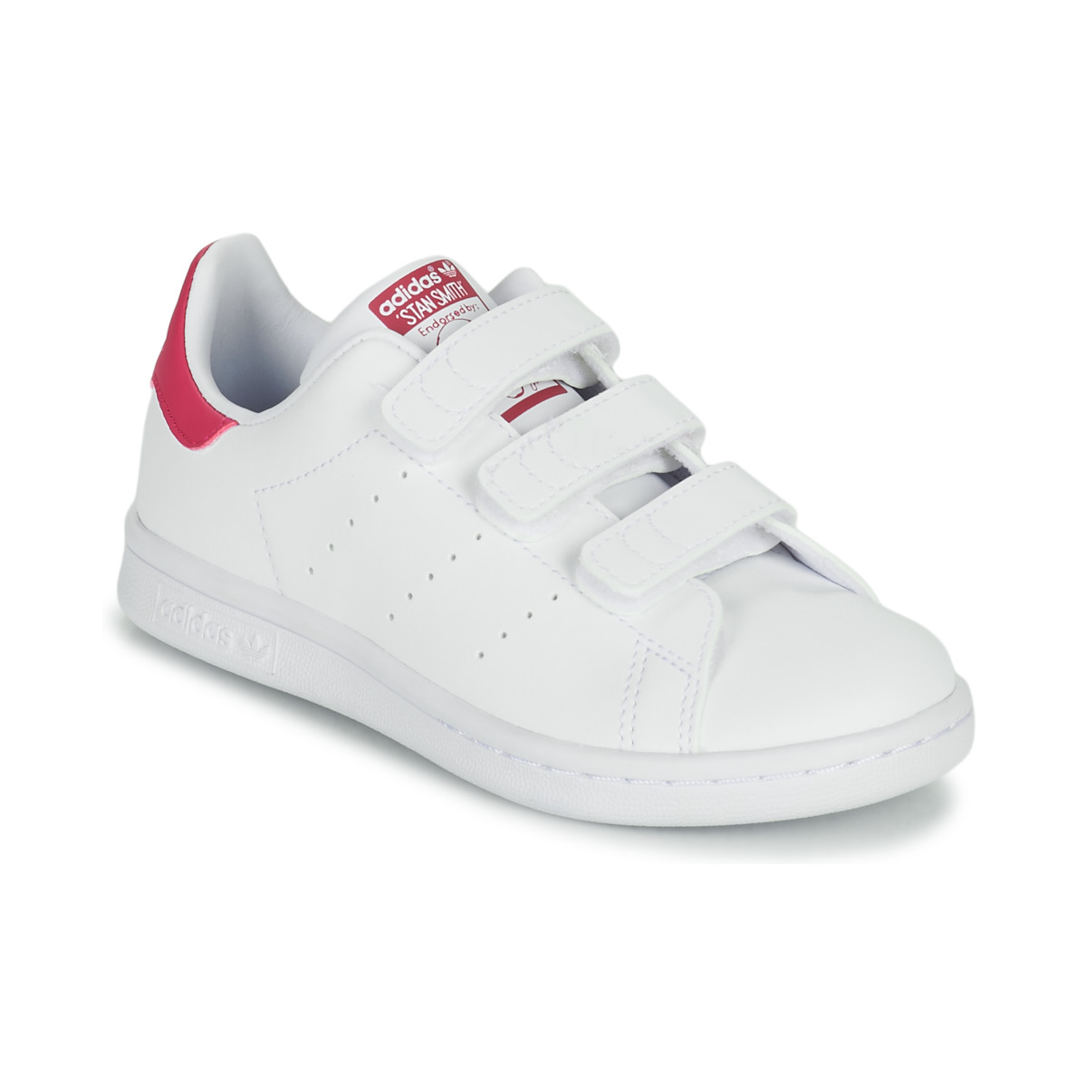 adidas - STAN SMITH CF C - White / Pink