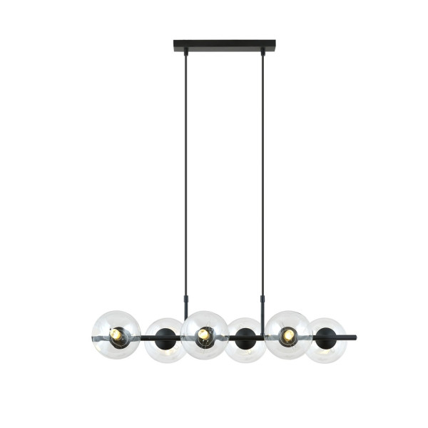 Lampa Wisząca Rory 6 Transparent