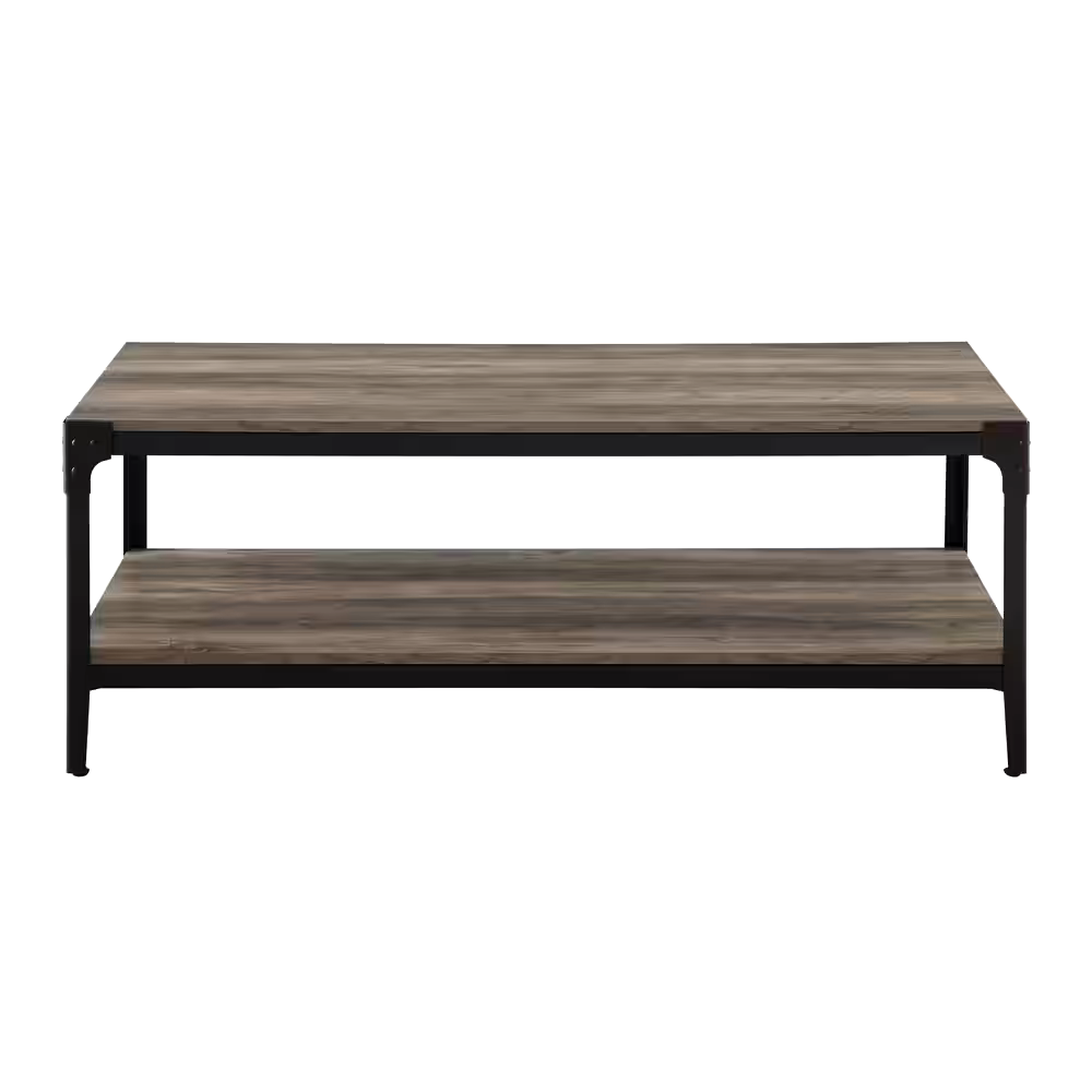 Walker Edison Lisburn Designs Rustic Coffee Table