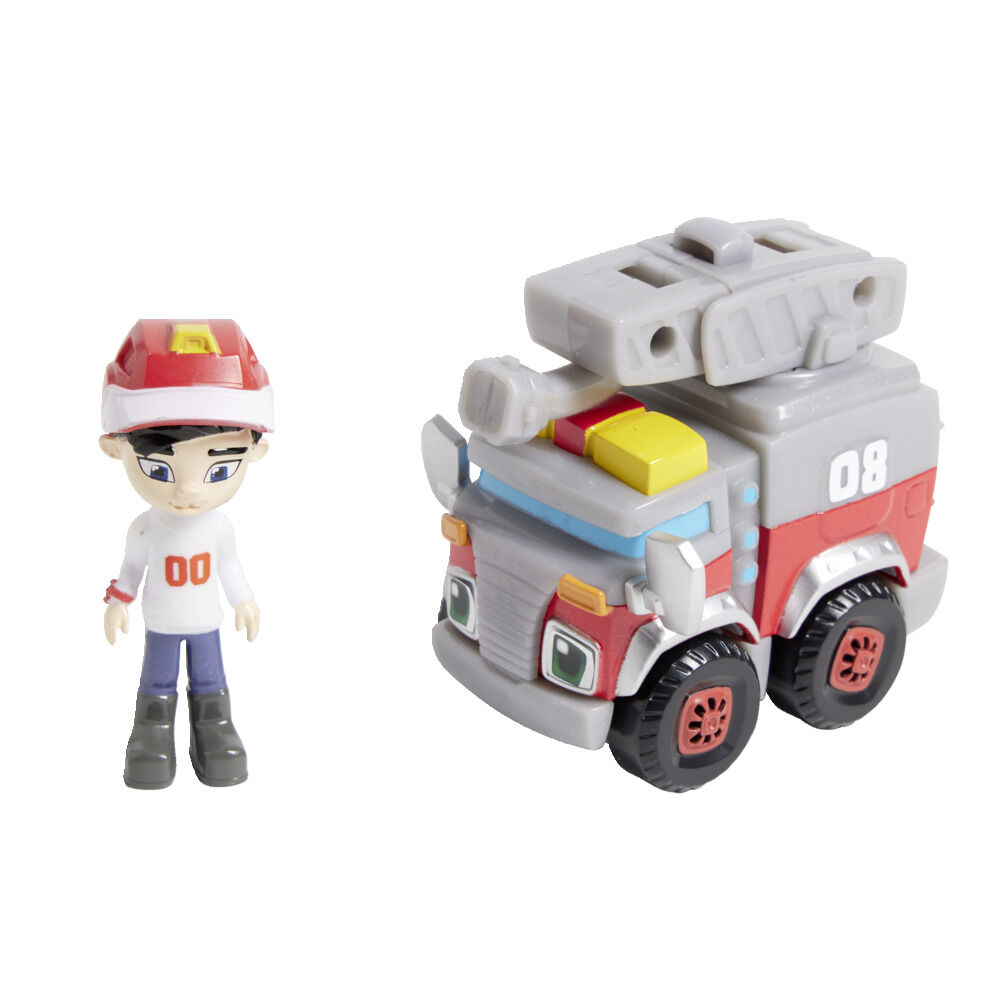 Figurine   voiture Bo et Spritzer Rev&Roll plastique   3ans