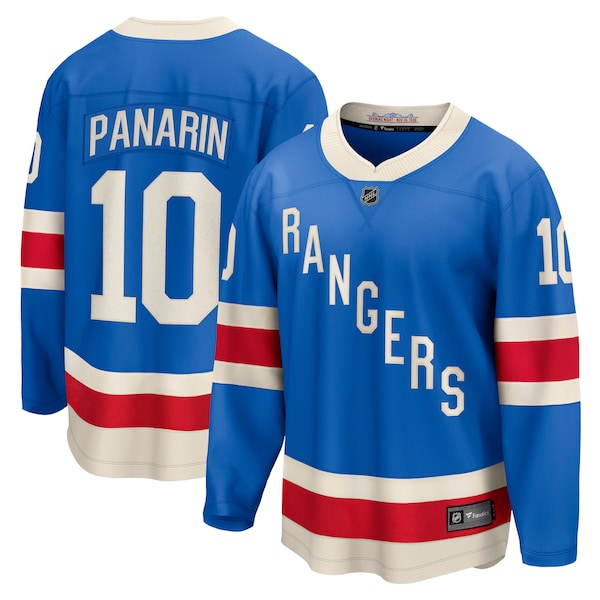 Artemi Panarin New York Rangers  Centennial Breakaway Jersey - Blue/White