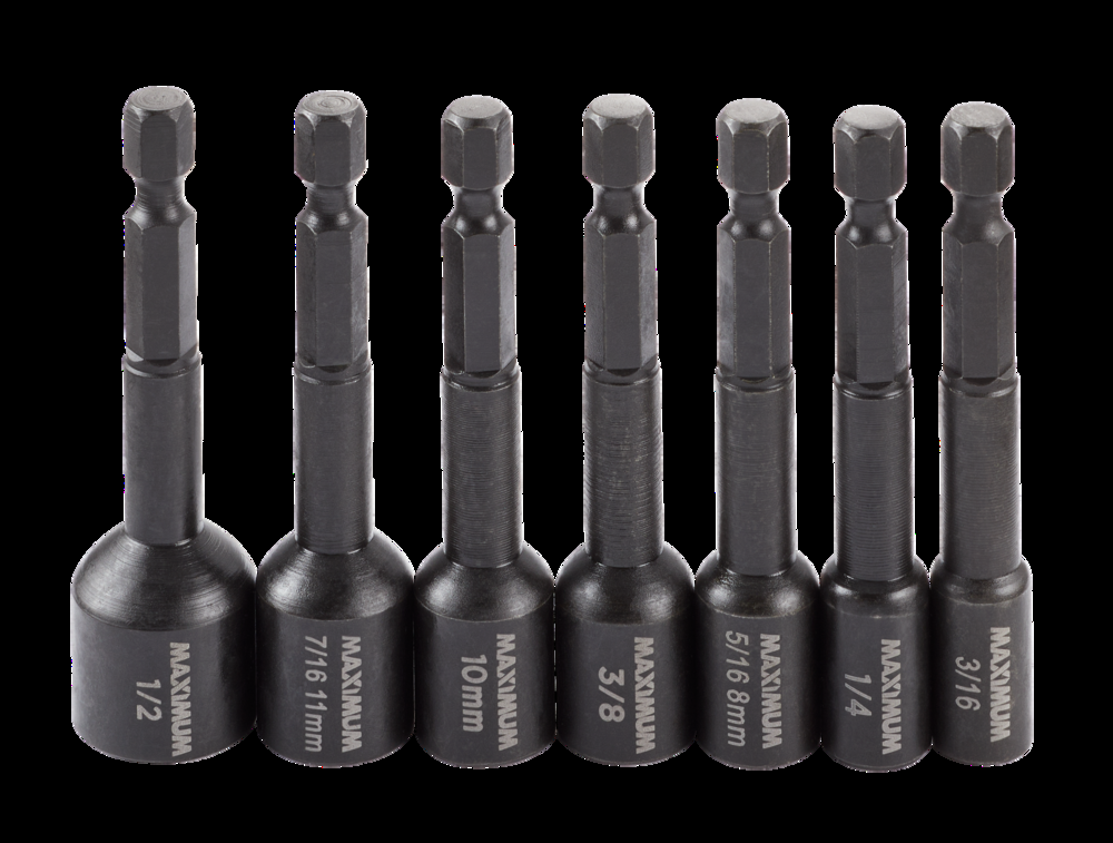 MAXIMUM 1/4-in Drive Bolt Remover Set, 7-pc
