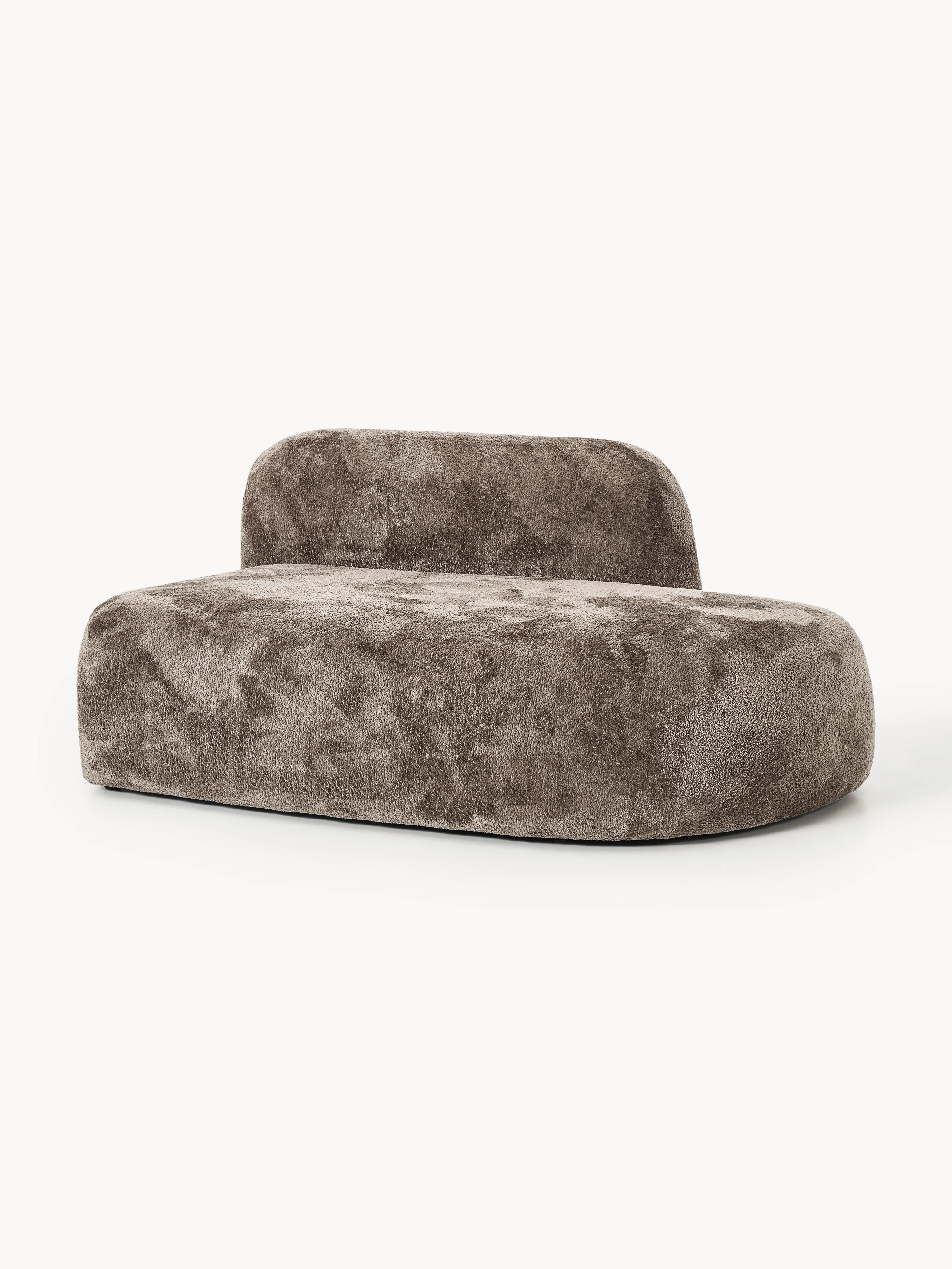 Chaiselongue-Modul Wolke aus Teddy-Bouclé