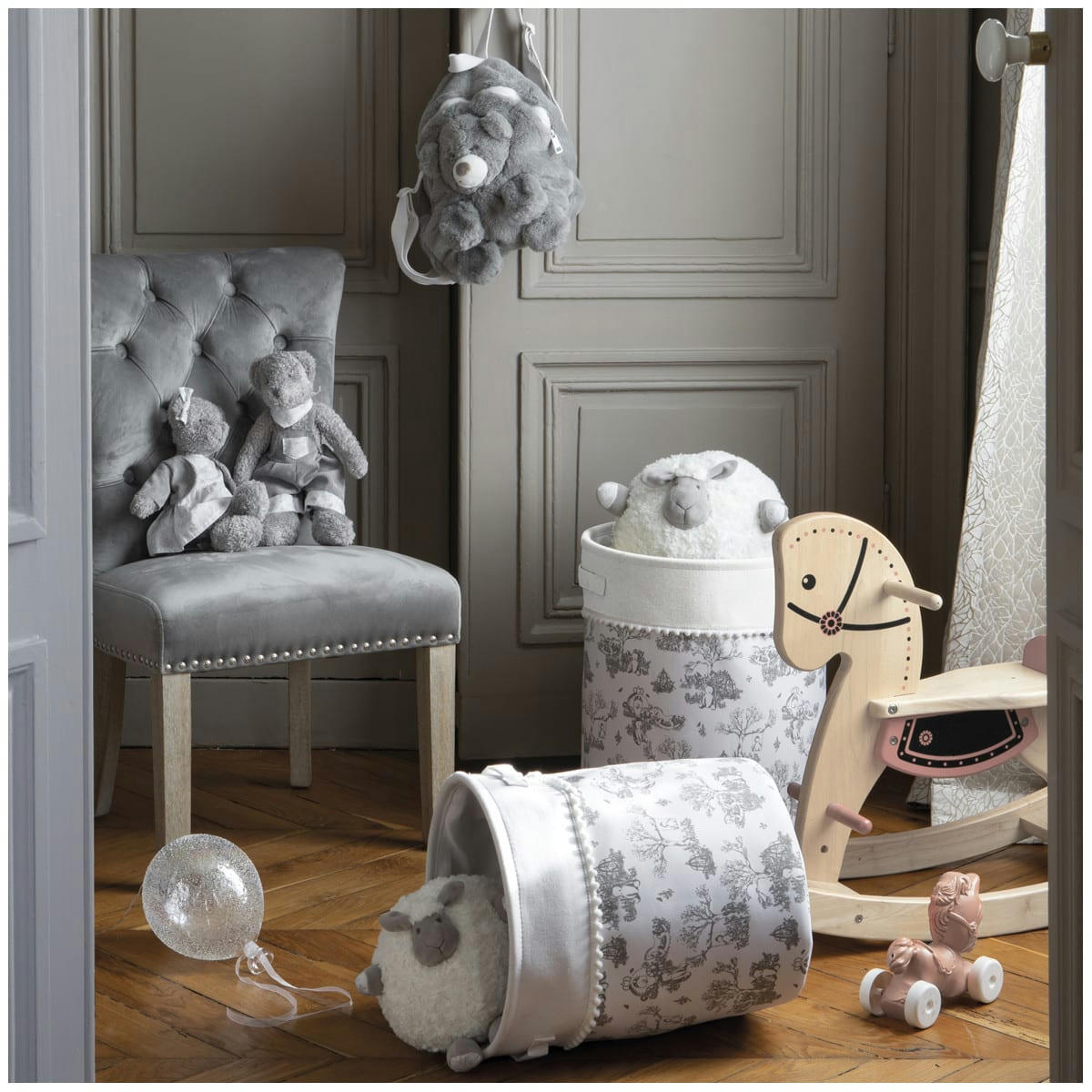 - Peluche Mouton Câlin - Grand modèle