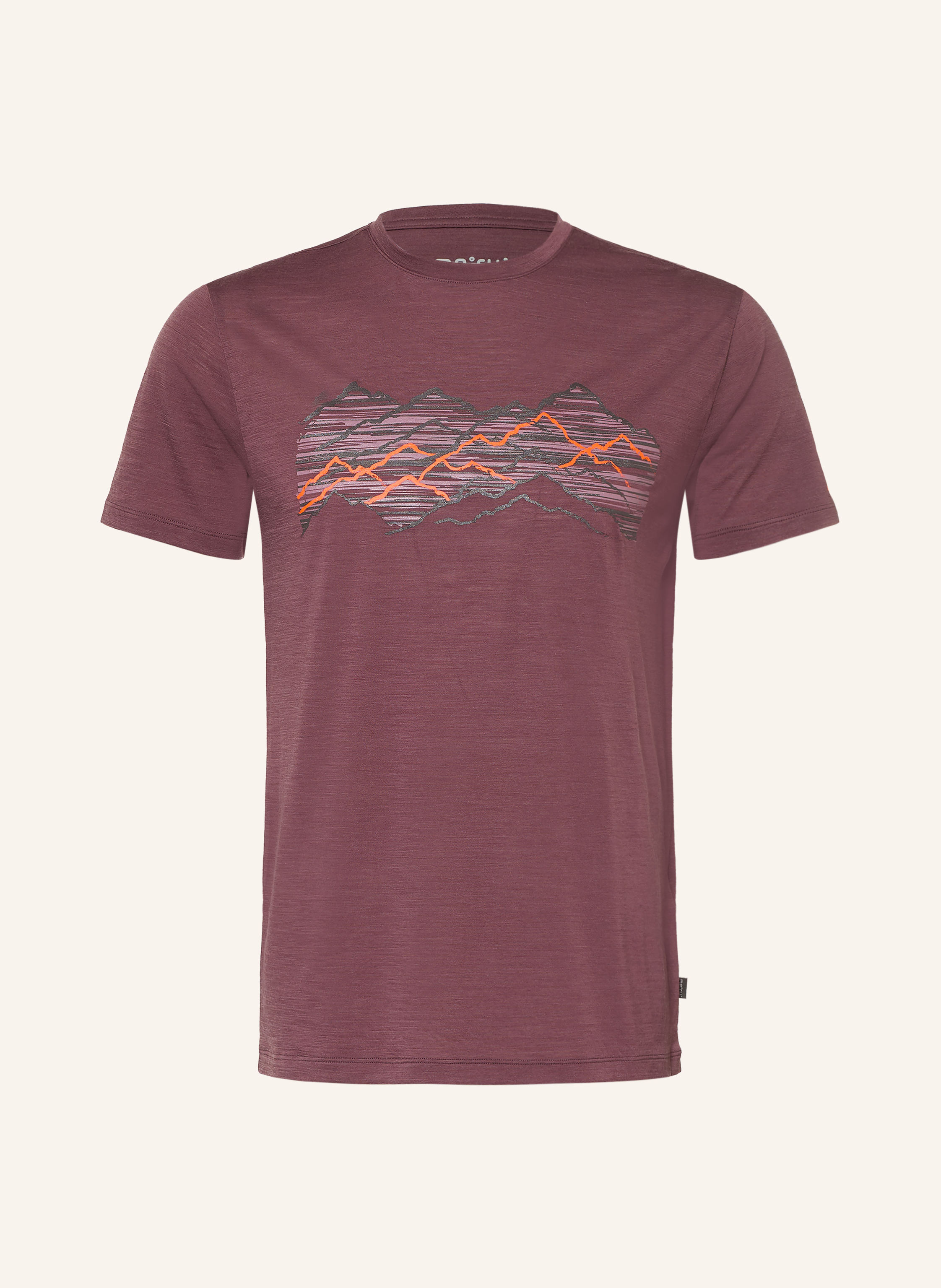 me°ru' Funktionsshirt KRAMFORS mit Merinowolle