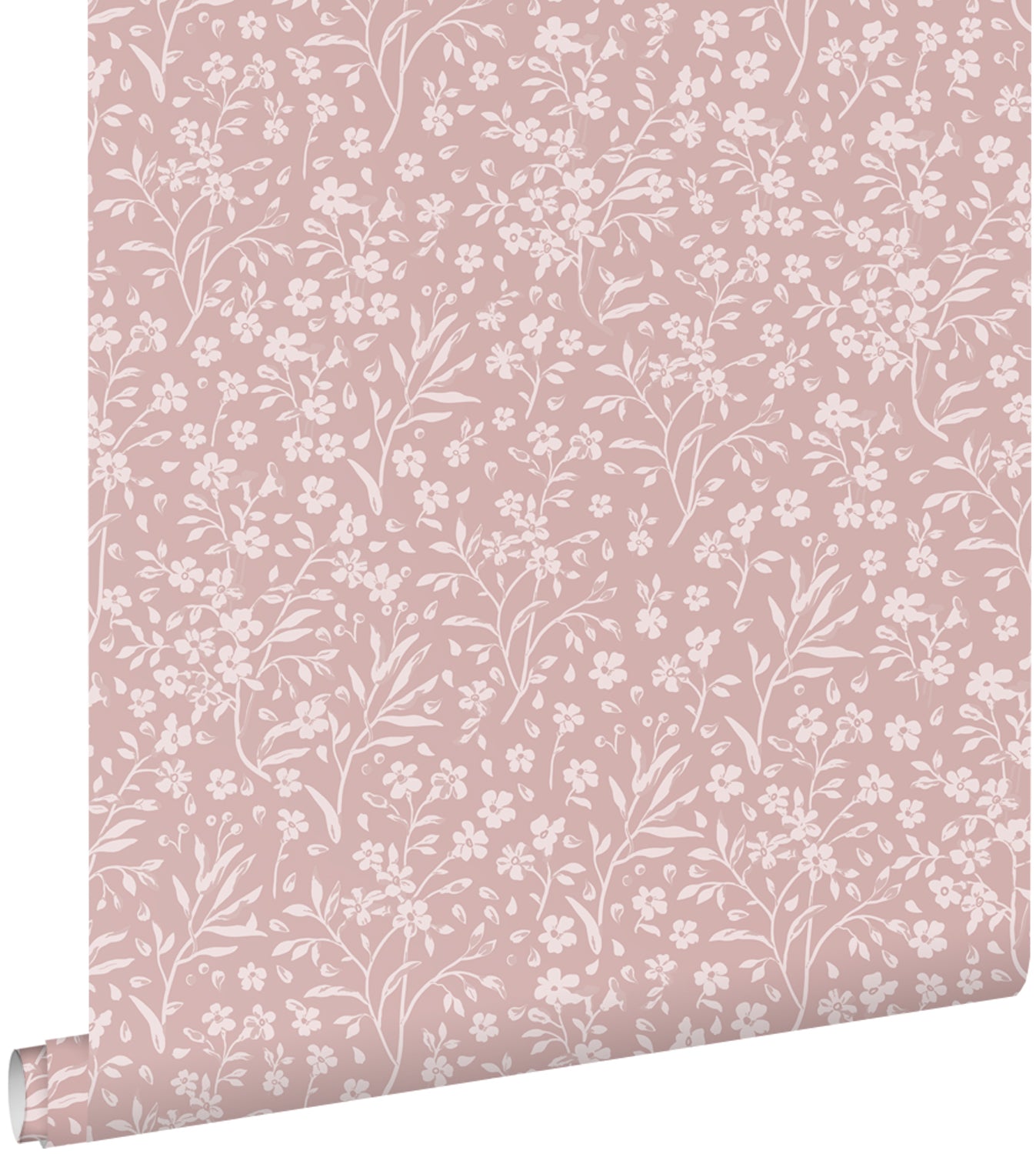 ESTAhome behang bloemetjes roze - 53 cm x 10.05 m - 139884