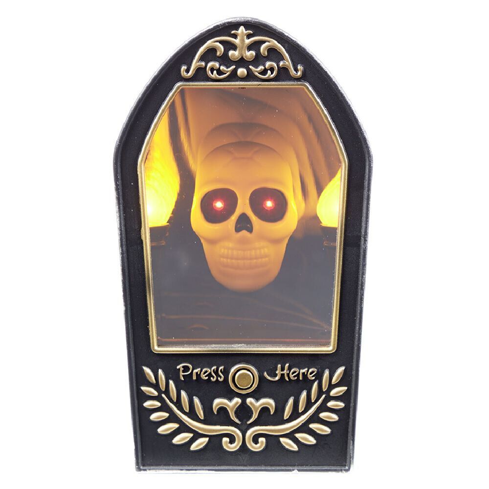 Sonnette miroir animé Halloween