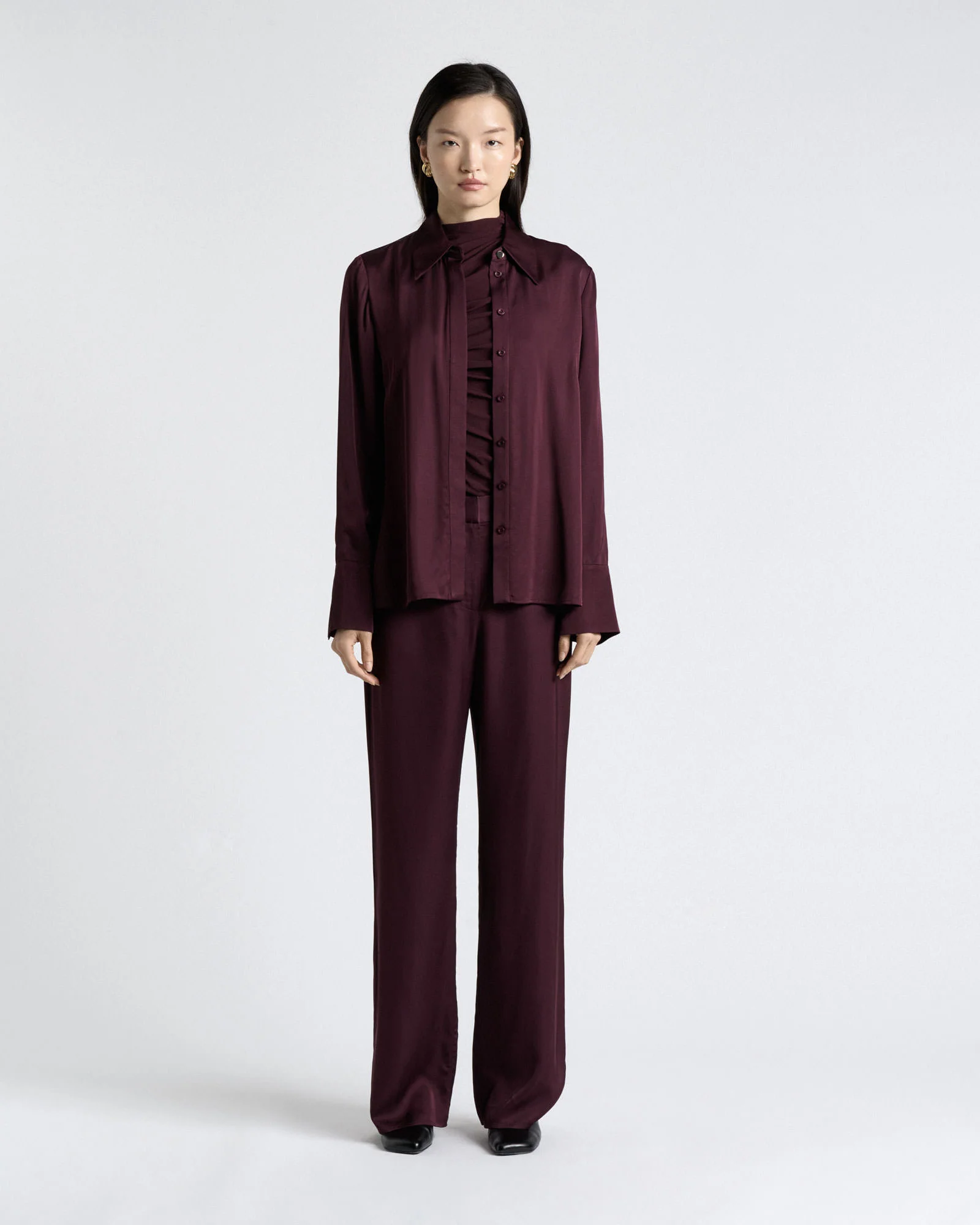 Viscose Satin Shirt
