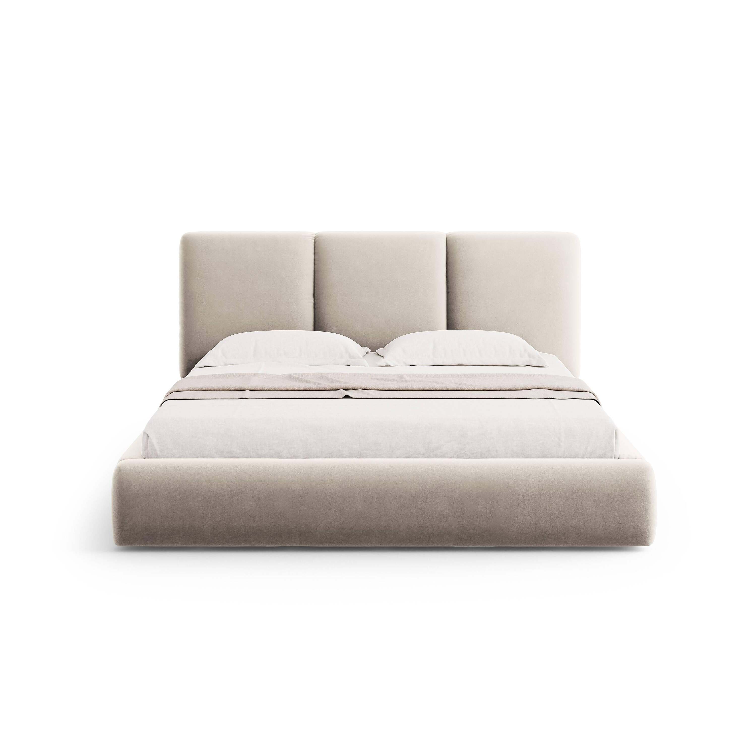 Windsor & Co Horizon Bedframe met Opbergvak - 200 x 200 cm - Fluweel -
