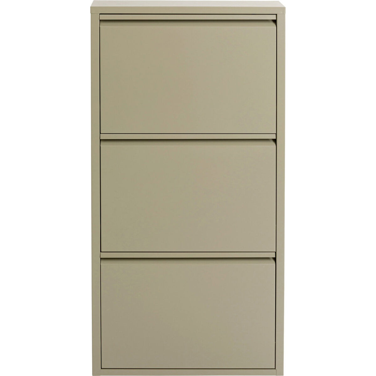 Kare Design Schoenenkast Caruso kaki 3 laden