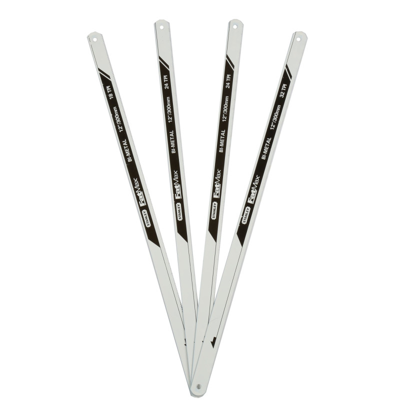 Mix de lames pour scie à métaux FatMax 300 mm 4 pièces STANLEY