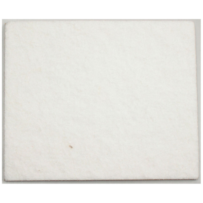 Patin en feutre Standard blanc 80 x 95 mm TEKNI-PROTECT