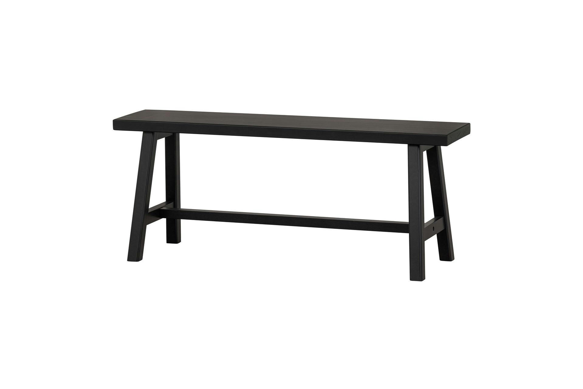 IMME - Banc en bois noir