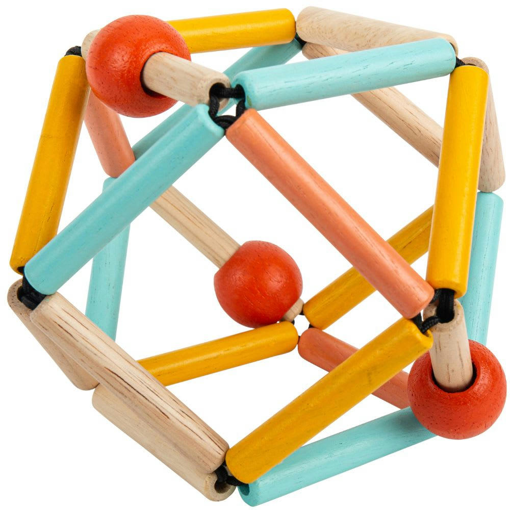 - Balle de préhension en bois