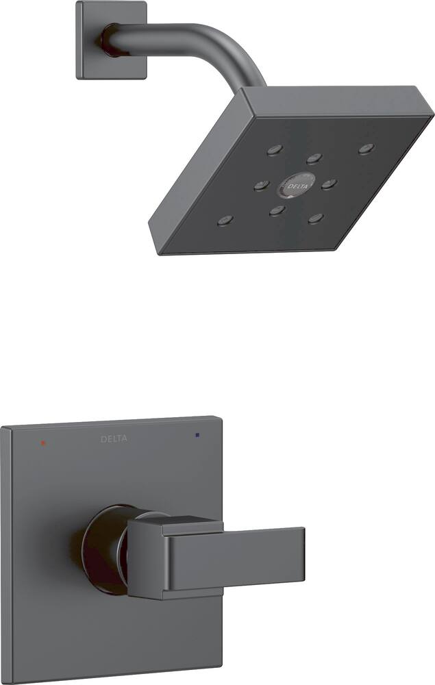 Delta Ara Monitor 14 Series H2Okinetic Shower Trim, Matte Black
