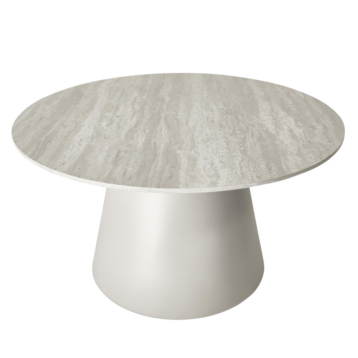 Furnhouse ronde salontafel Tango - Lichtgrijs - Ø 80 cm
