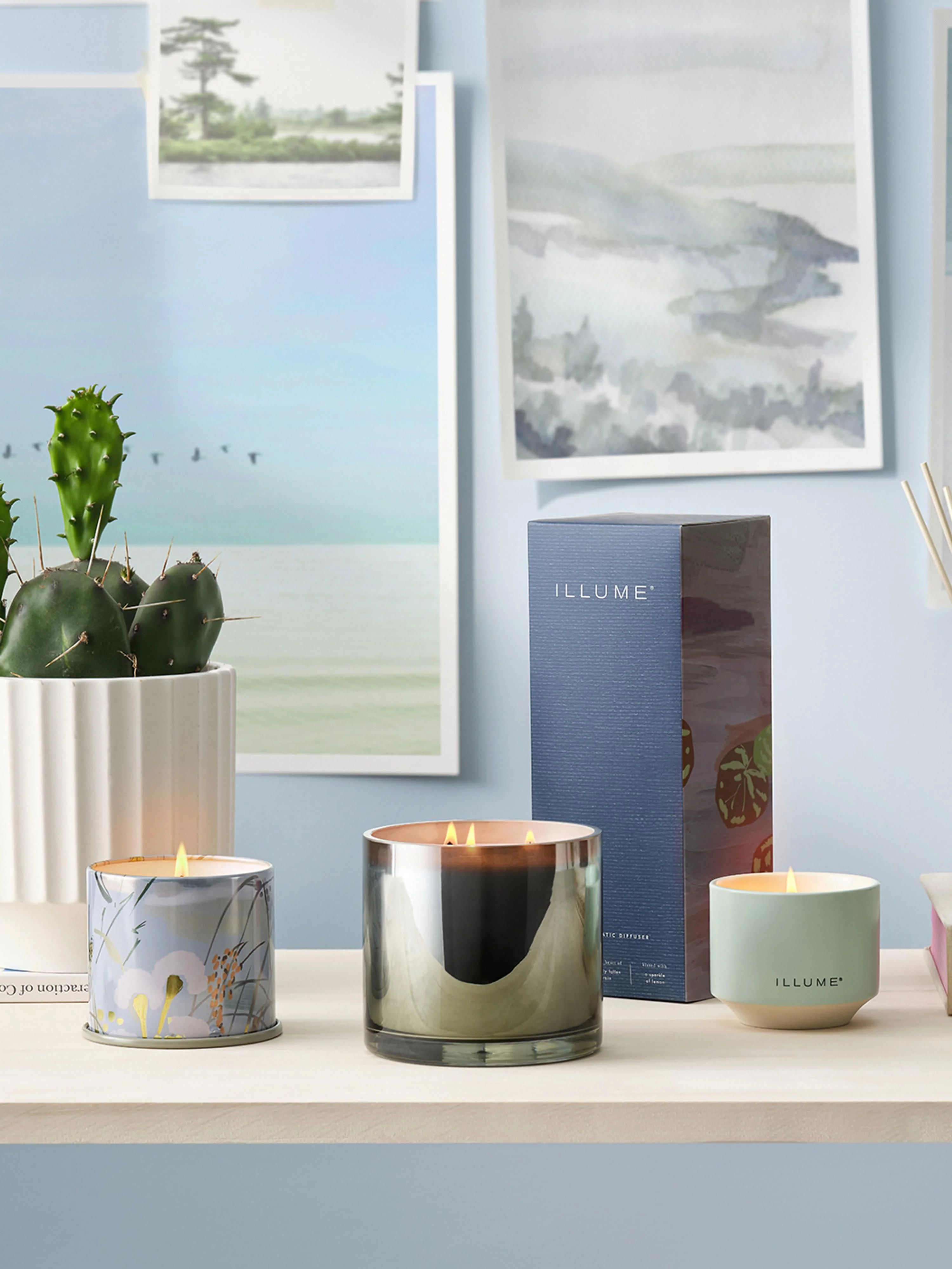 Duftkerze Vanity Tin (Jasmin & salzige Meeresgischt)